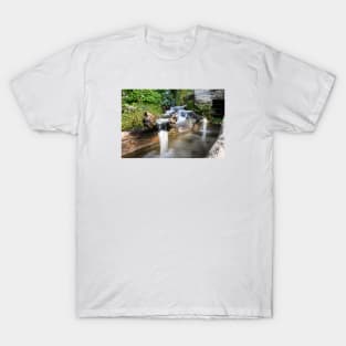 Flowing water / Swiss Artwork Photography T-Shirt